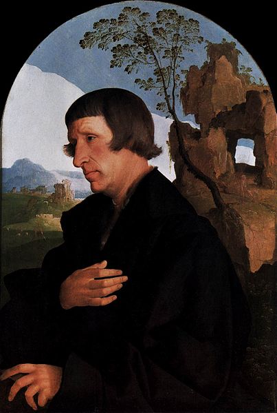 Jan van Scorel Portrait of a Man